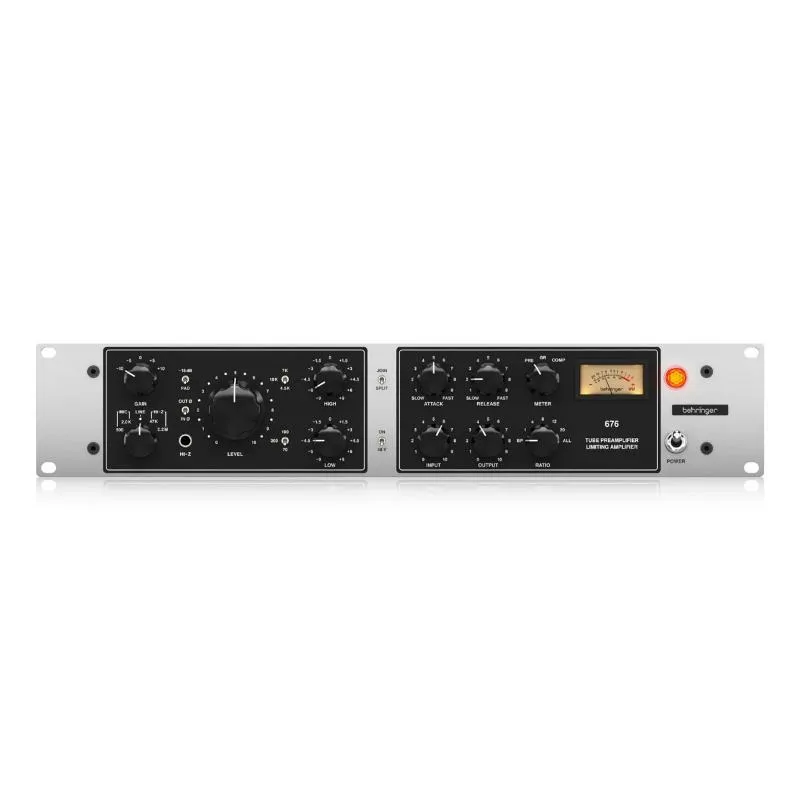 Behringer Behringer 676 Przedwzmacniacz mikrofonowy lampowy - zdjecie 3