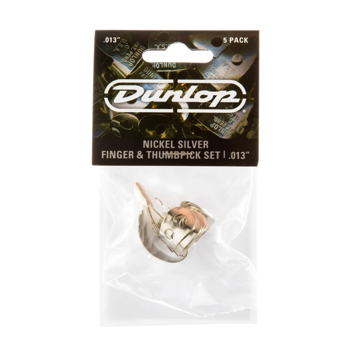 DUNLOP Dunlop 33P013 Nickel Silver pazurki metalowe zestaw 5szt komplet