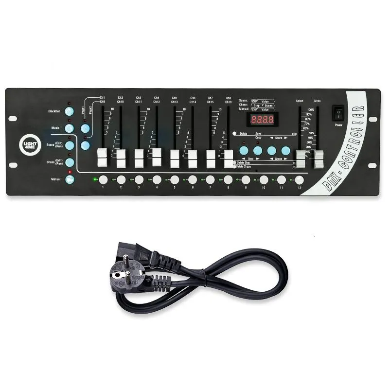 LIGHT4ME LIGHT4ME DMX 192 v2 suwakowy sterownik DMX