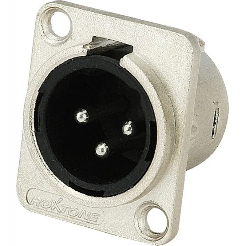 Roxtone Roxtone RX3MDNS gniazdo montażowe XLR męski