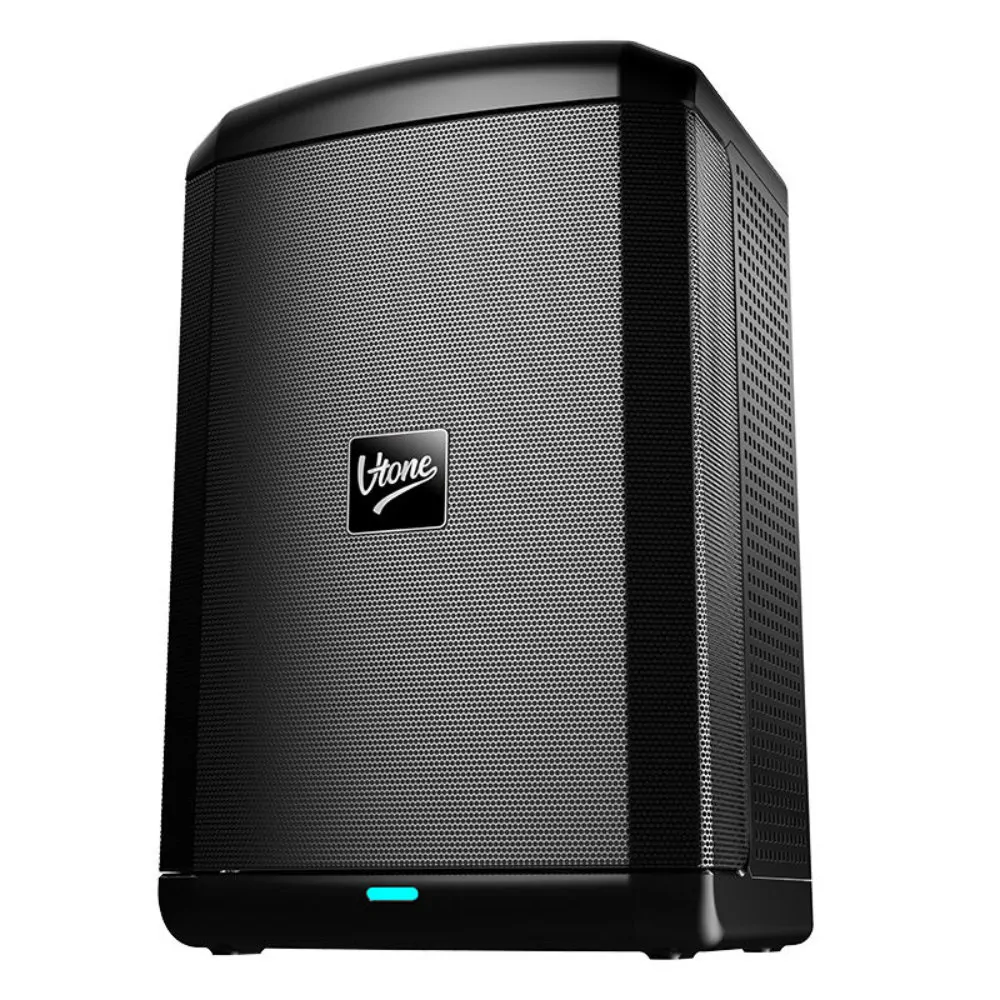 V-TONE V-TONE OrionX 8 ACCU akumulatorowa kolumna aktywna czarna 8" Bluetooth AUX Phantom 80W RMS 6000 mAh