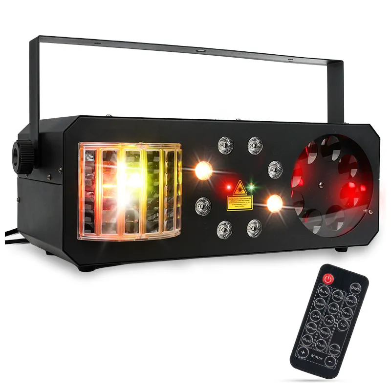 LIGHT4ME LIGHT4ME PARTY III V2 multiefekt LED derby gobo wash laser - zdjecie 4