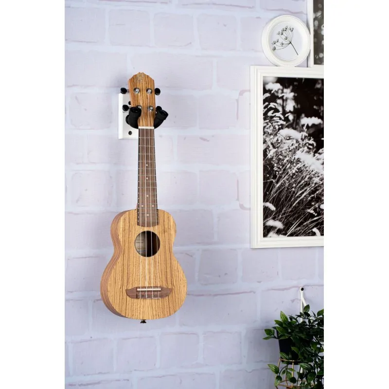 Ortega Ortega OUH-1WH Wieszak na ścianę na ukulele Biały - zdjecie 5
