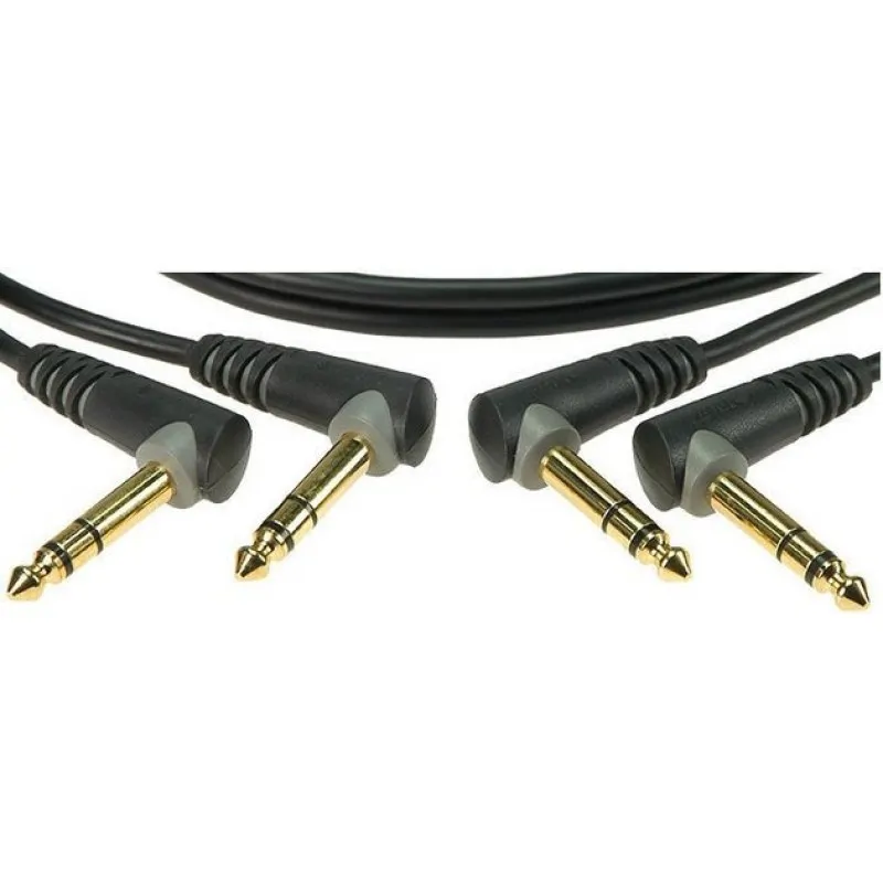 Klotz Klotz ABJJA0090 2 szt jack stereo-jack stereo 0.9m