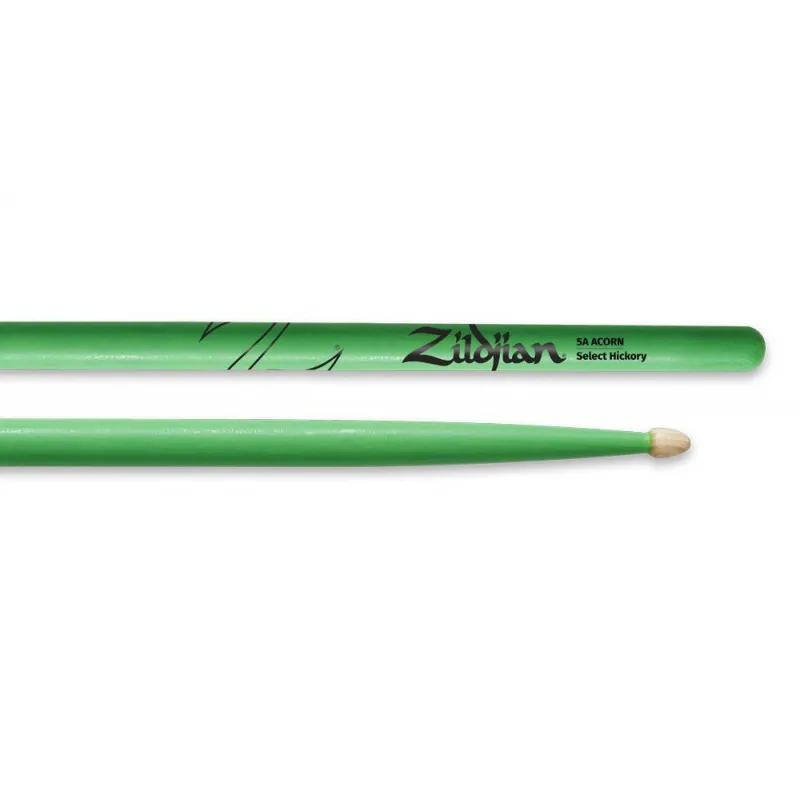 Zildjian Zildjian 5A Acorn NEON Green pałki