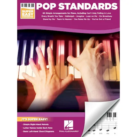 Hal Leonard Hal Leonard Pop Standards - Super Easy Songbook