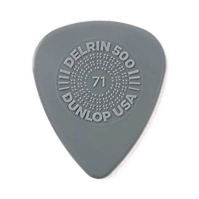DUNLOP Dunlop 450P.71 kostki Prime Grip Delrin 500 0,71mm szare