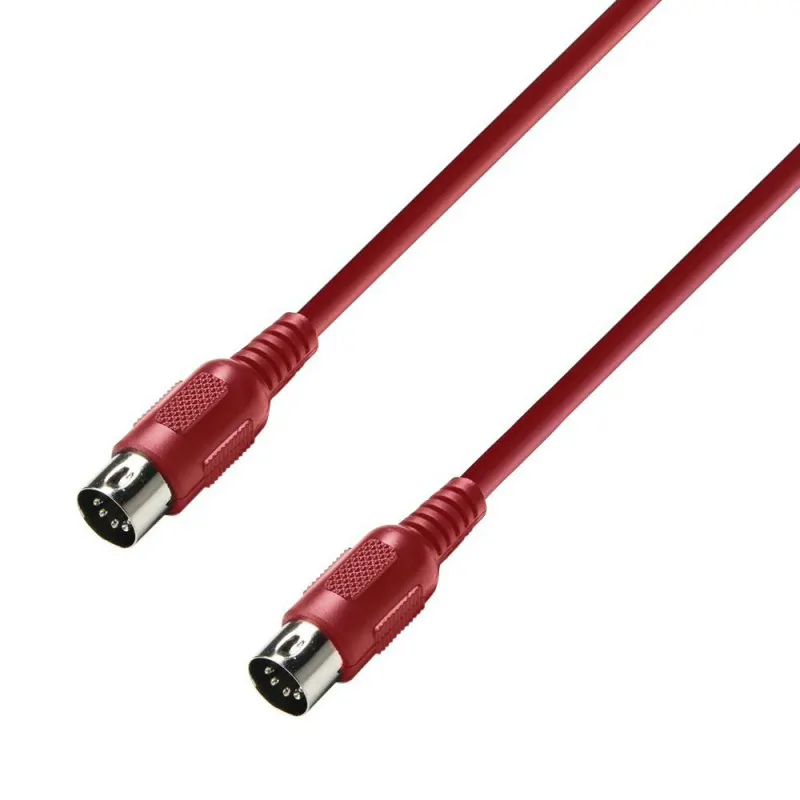 Adam Hall Adam Hall K3MIDI0150RED kabel midi 1,5m