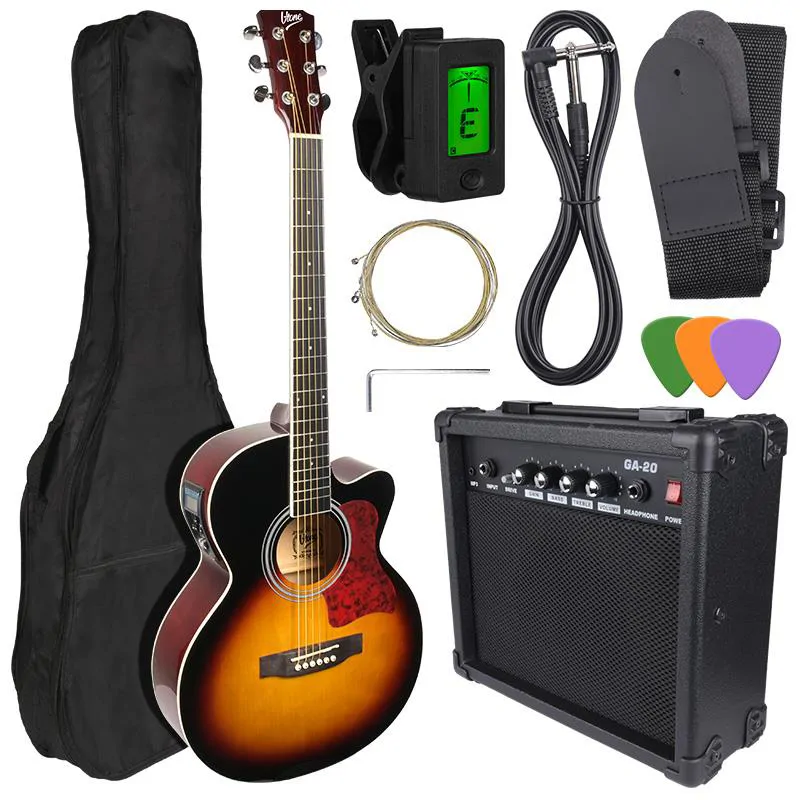 V-TONE V-TONE EAG SET SB gitara elektroakustyczna + wzmacniacz gitarowy