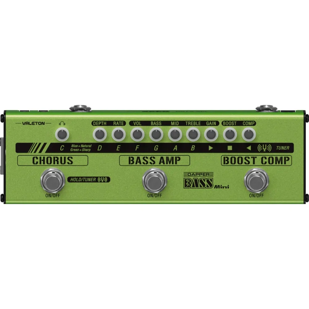 Valeton Valeton Dapper Bass Mini - multiefekt gitarowy - zdjecie 4