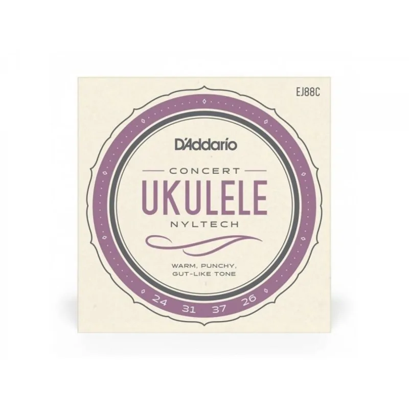 D'ADDARIO D'Addario EJ88C Concert Ukulele Nyltech