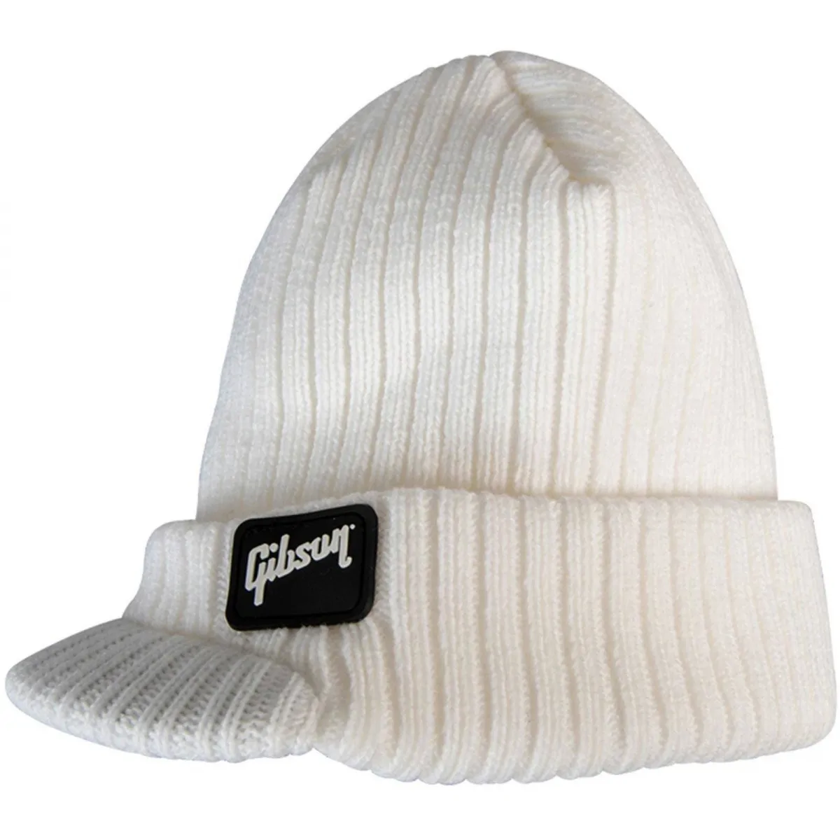 Gibson Gibson Radar Knit Beanie White Czapka zimowa białą