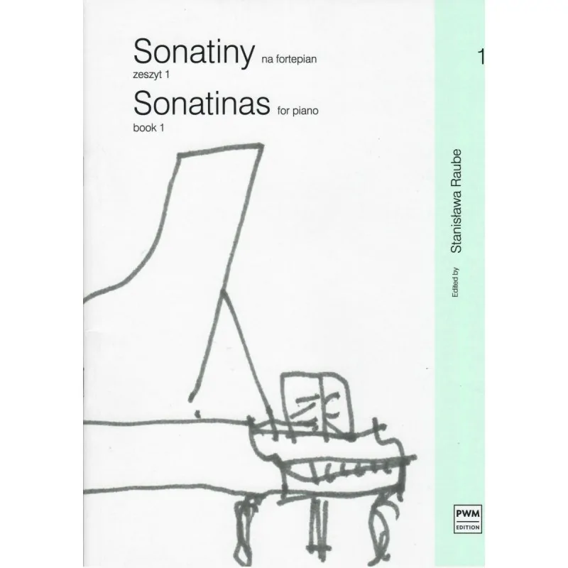 PWM Sonatiny 1 na fortepian   Stanisława Raube