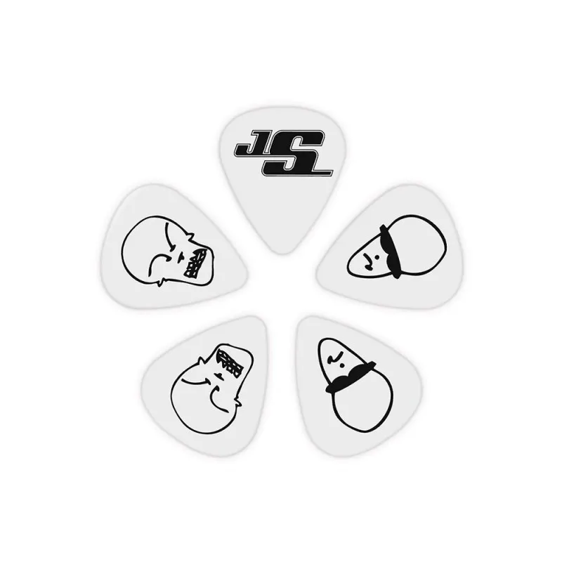D'ADDARIO D'Addario 1CWH2-10JS Joe Satriani zestaw kostek, 10 szt Light