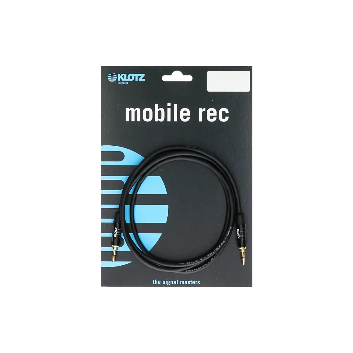 Klotz Klotz KS-MM0060 przewód mini jack stereo 0,6m - zdjecie 2