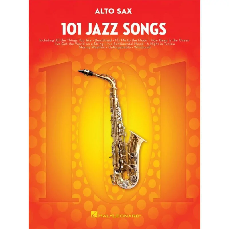 Hal Leonard 101 Jazz Songs for Alto Saxophone