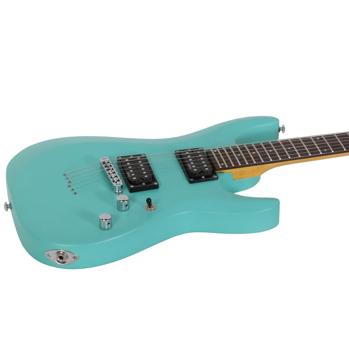 SCHECTER Schecter C-6 Deluxe Satin Aqua - zdjecie 3