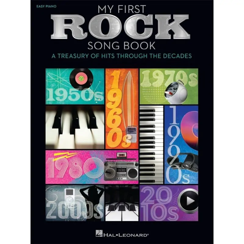 Hal Leonard My First Rock Song Book Easy Piano