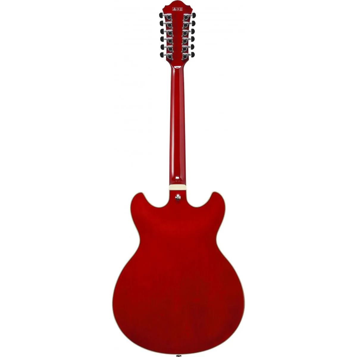 IBANEZ Ibanez AS7312-TCD Transparent Cherry Red Gitara Semi-Hollow Body 12-sto strunowa - zdjecie 2