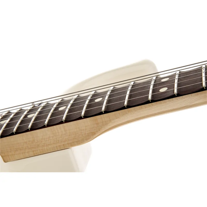 FENDER Fender Ritchie Blackmore Stratocaster Scalloped Rosewood Fingerboard Olympic White - zdjecie 8