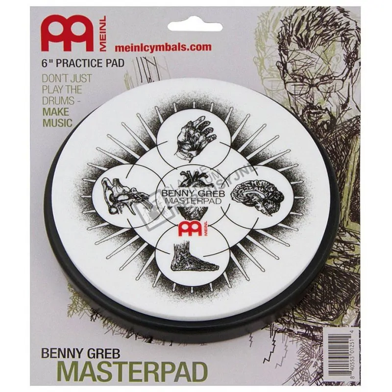 MEINL Meinl MPP-6- BG Pad perkusyjny Benny Greb 6"