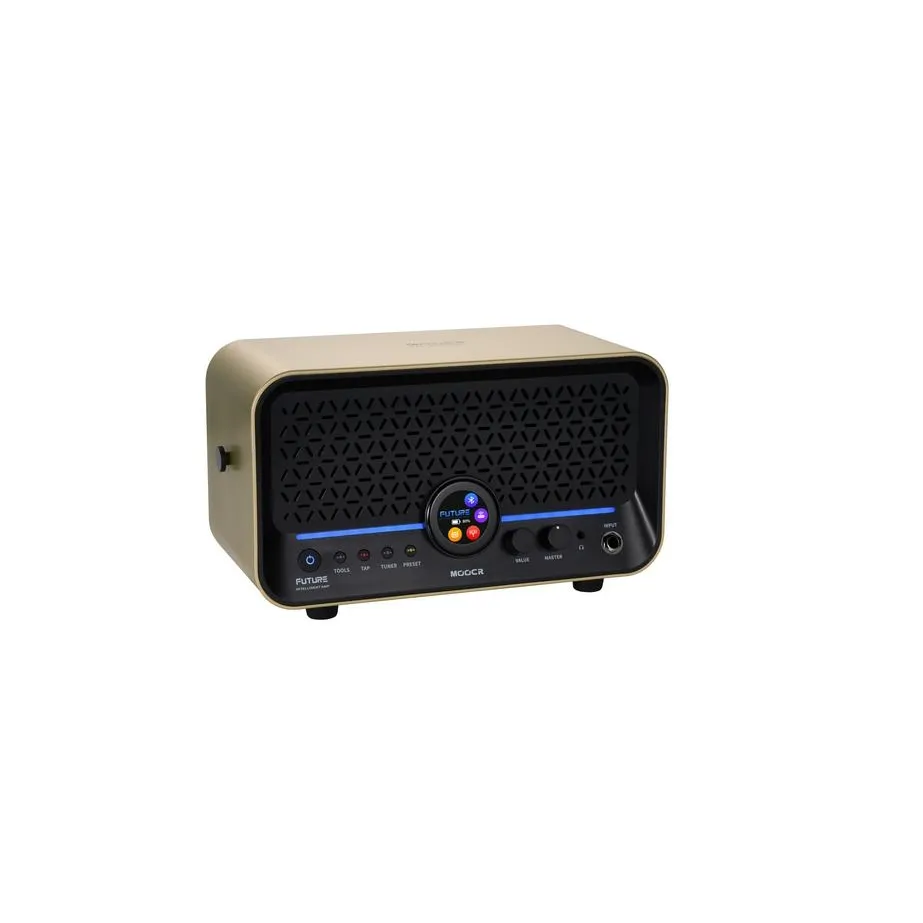 Mooer Mooer F15i Li Multi-Effects & Modeling Guitar Combo 2x 2" 15 Watt Imperial Gold - zdjecie 3