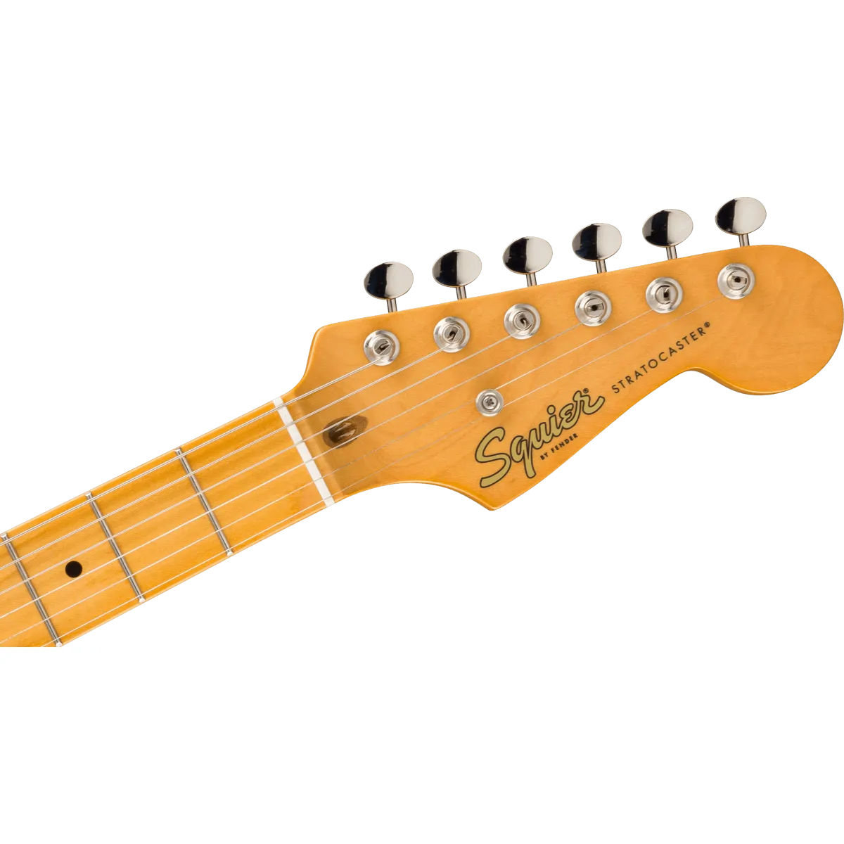 Squier Squier Classic Vibe '50s Stratocaster HT Maple Fingerboard Parchment Pickguard Surf Green - zdjecie 4