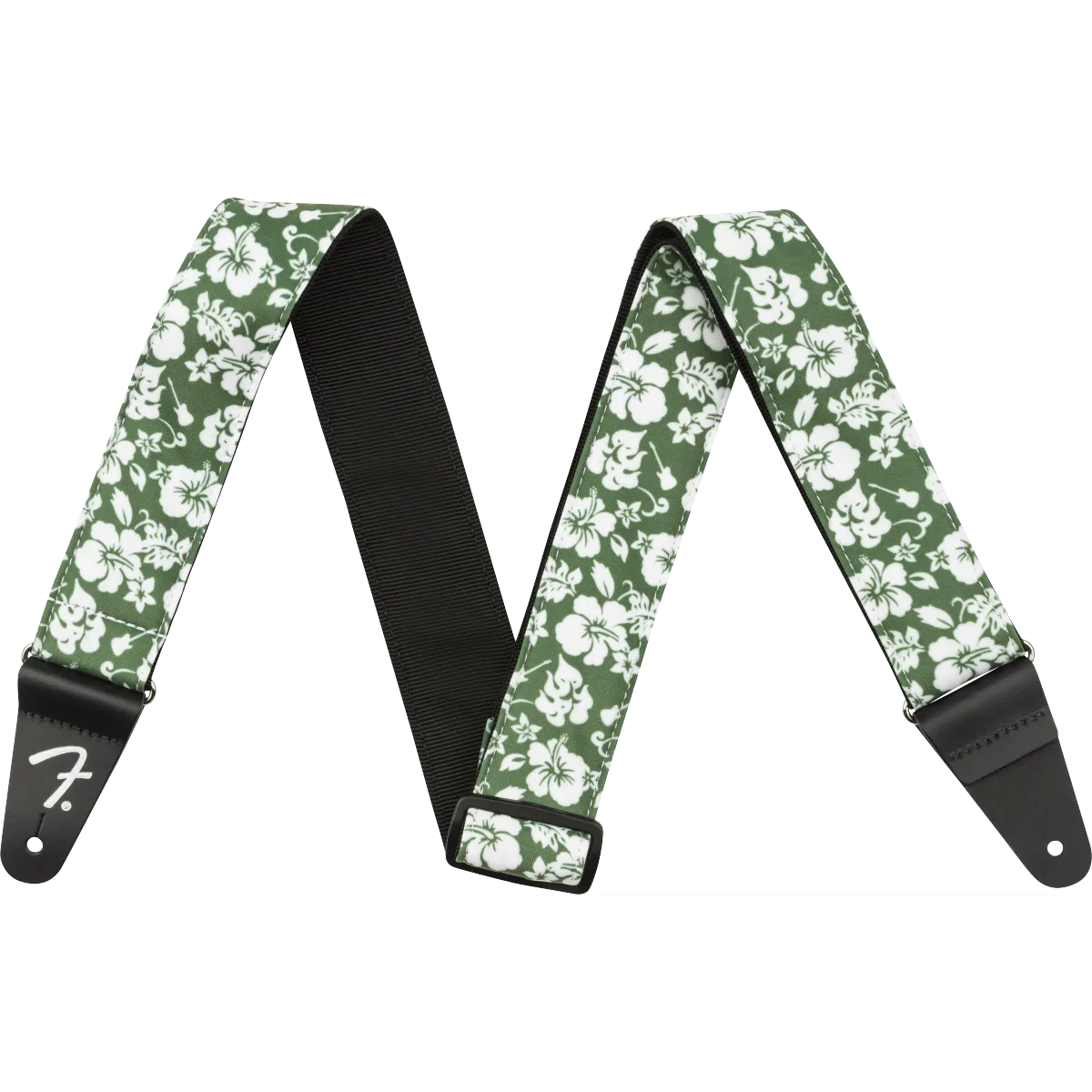 FENDER Fender Hawaiian Strap Green Floral