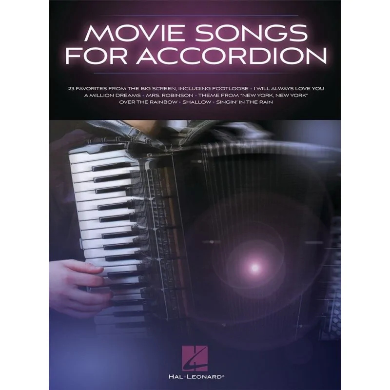 Hal Leonard Movie Songs for Accordion