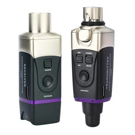 XVive XVive U35C Microphone Wireless System for Condenser Microphones 5.8 GHz zestaw bezprzewodowy do mikrofonu pojemnościowego
