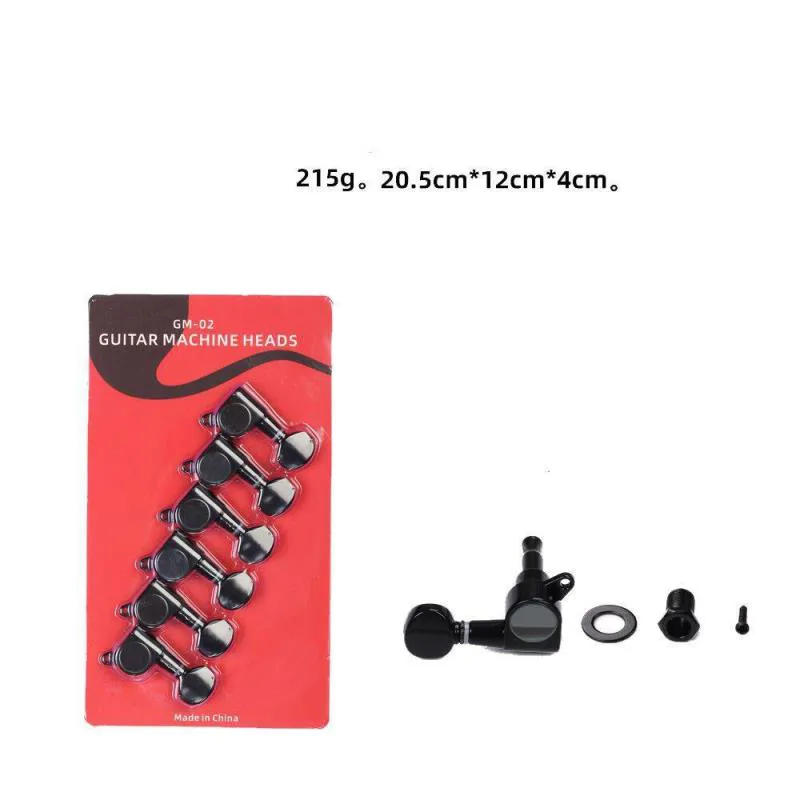 KERA AUdIO Kera Audio GM-02-6R-B Klucze gitary elektrycznej - zdjecie 6