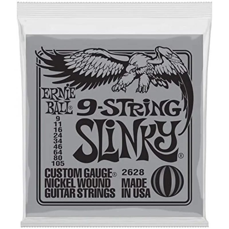 Ernie Ball Ernie Ball 2628 9-105 struny gitary elektrycznej 9 strun