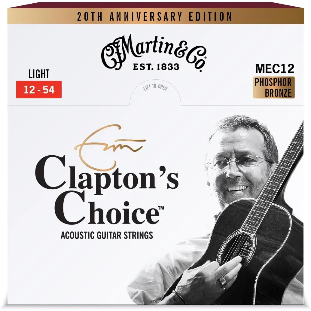MARTIN Martin MEC12LTD20 Eric Clapton 20th Light – struny akustyczne