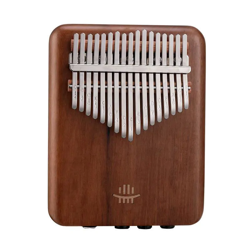 Hluru Hluru Kalimba elektryczna 17 ton KEQ17-Walnut