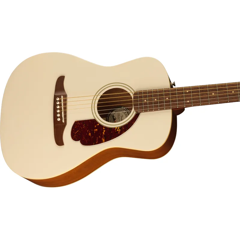 FENDER Fender Malibu Player Walnut Fingerboard Tortoiseshell Pickguard Olympic White - zdjecie 4