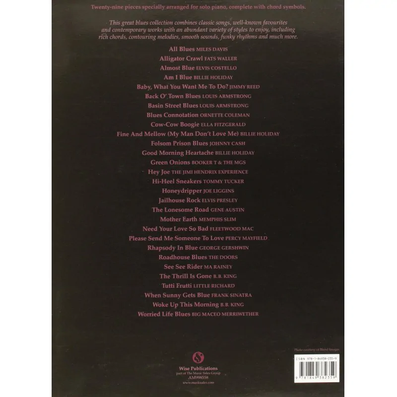 Wise Publications Wise Publications Blues Piano Collection vol 2 - zdjecie 2
