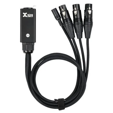 XVive XVive Portable 3-channel Personal Mixer Headphone Amplifier System mikser osobisty ze wzmacniaczem słuchawkowym - zdjecie 8
