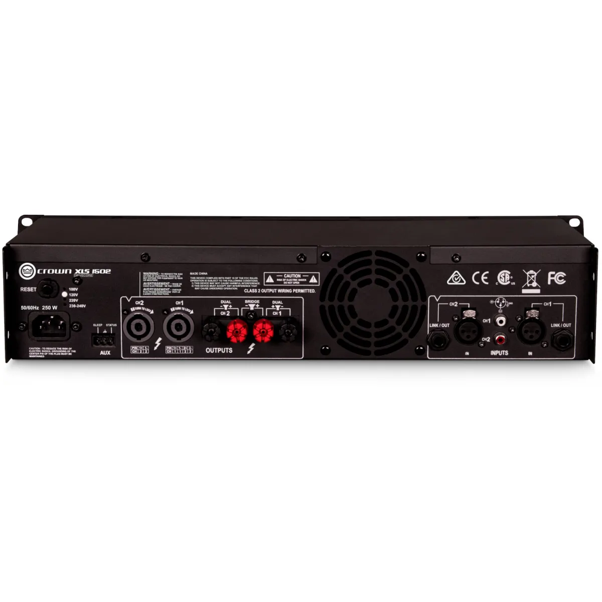 CROWN Crown XLS1502 końcówka mocy - zdjecie 2
