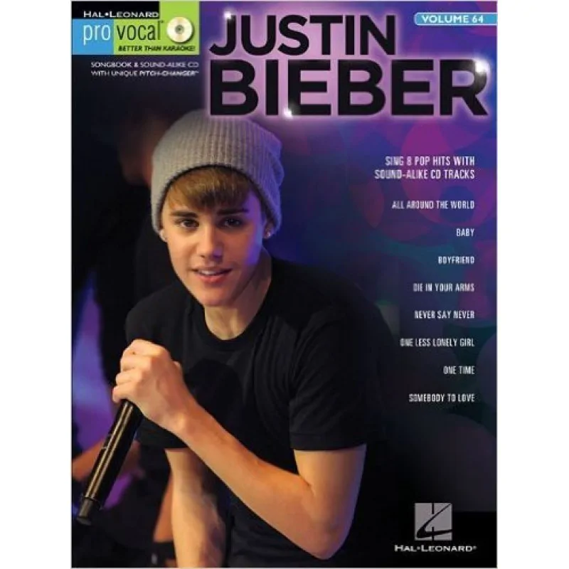 Hal Leonard Hal Leonard Justin Bieber Pro Vocal