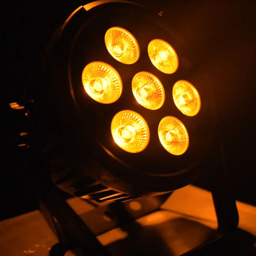 LIGHT4ME LIGHT4ME BLACK PAR 7x10W reflektor LED PAR - zdjecie 5