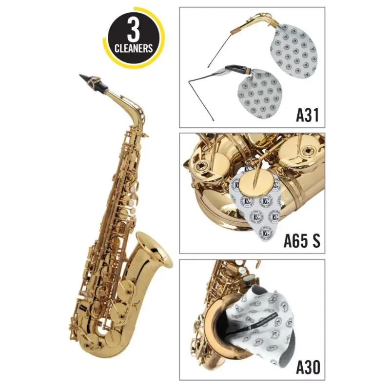 BG BG Combo Pack zestaw wyciorów do saksofonu altowego
