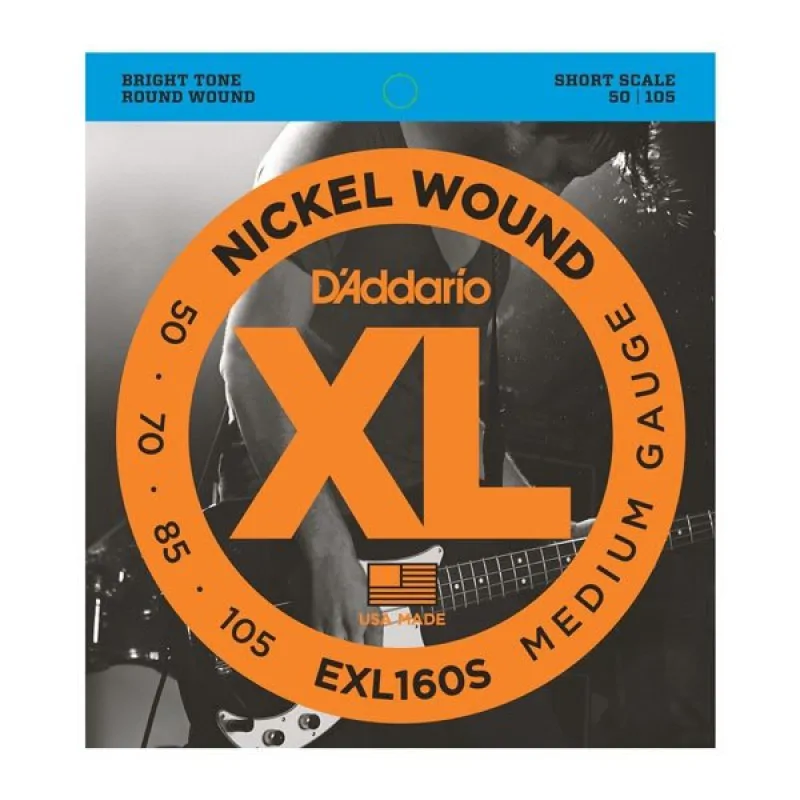 D'ADDARIO D'Addario EXL160S - XL Nickel Short Scale 50-105