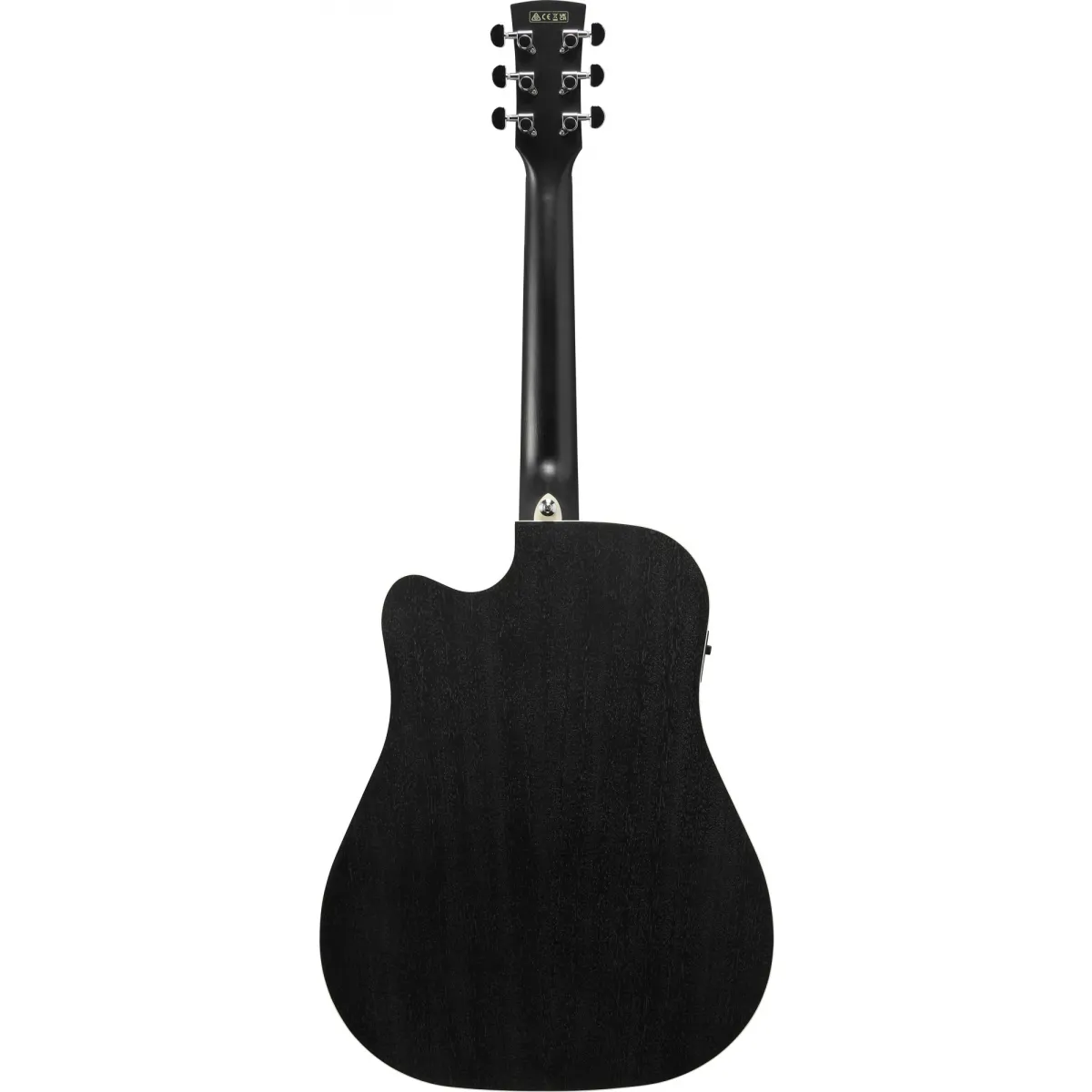 IBANEZ Ibanez PF16MWCE-WK Weathered Black Open Pore 48mm Gitara Elektro-Akustyczna - zdjecie 2