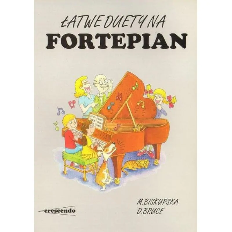 CRESCENDO CRESCENDO Łatwe duety na fortepian