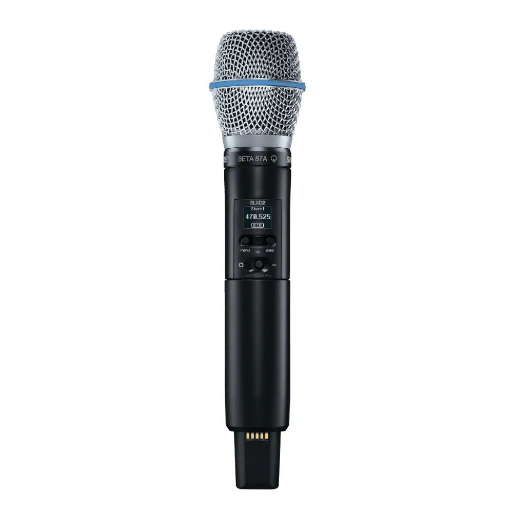 SHURE Shure SLXD2/B87A=-J53 - Nadajnik "do ręki" z mikrofonem Beta 87A (562-606 MHz)