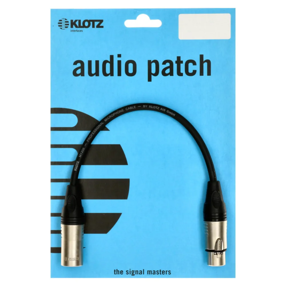Klotz Klotz M1K1FM0060 kabel mikrofonowy 0,6m XLR-XLR