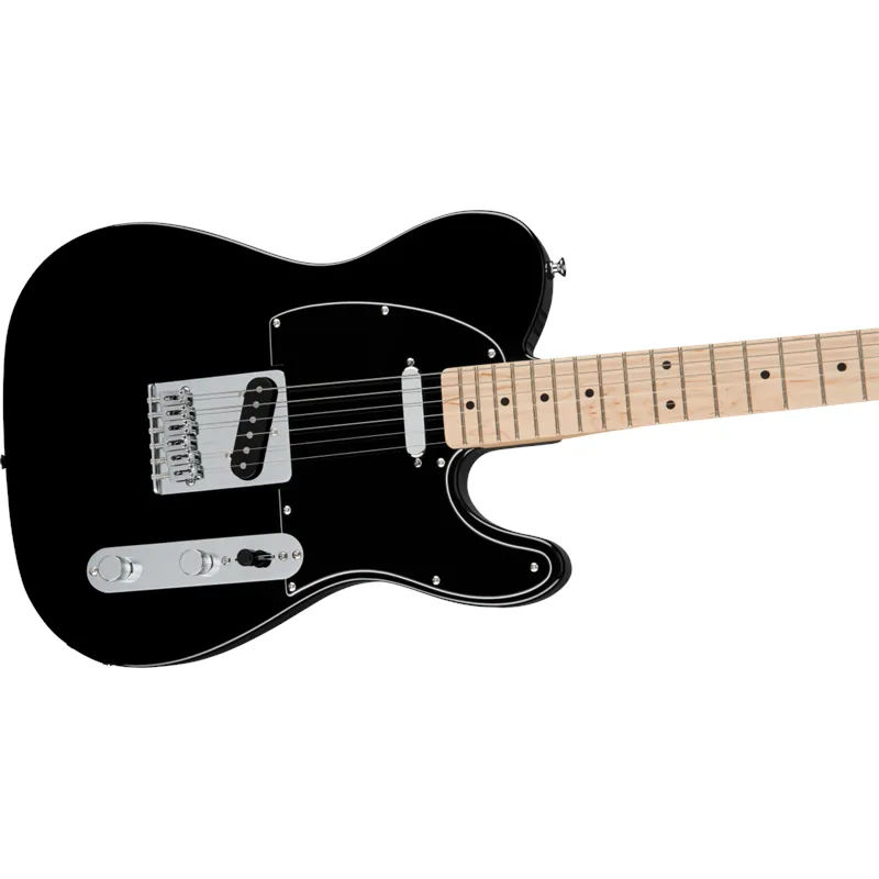Squier Squier FSR Affinity Series Telecaster Maple Fingerboard Black Pickguard Black - zdjecie 4
