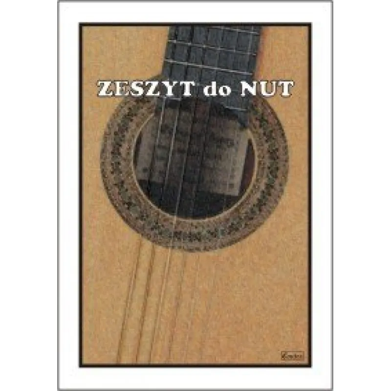 CONTRA Contra A4 zeszyt nutowy - szeroka pięciolinia - zdjecie 3