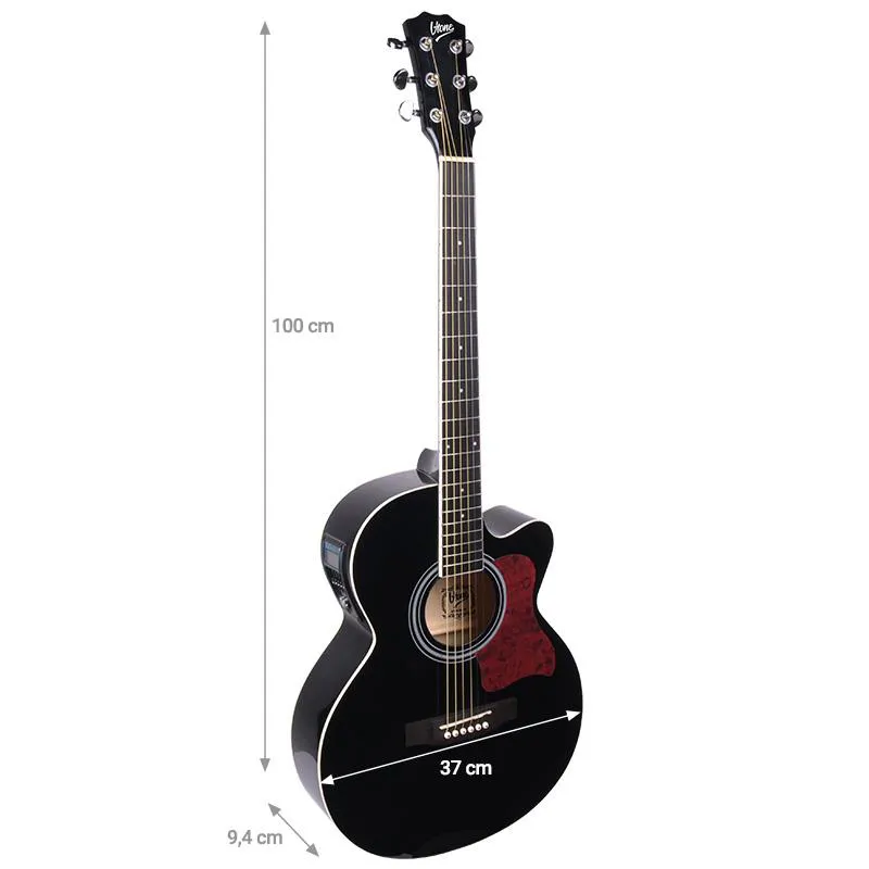 V-TONE V-TONE EAG SET BK gitara elektroakustyczna + wzmac - zdjecie 4