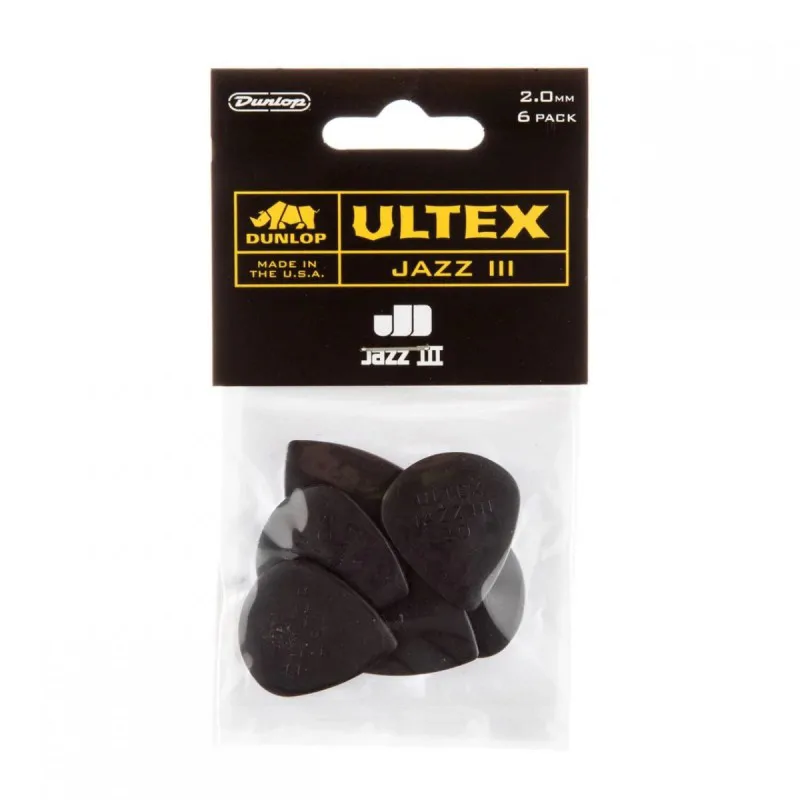 DUNLOP Dunlop 427P2.0 Ultex Jazz III Komplet kostek 6 szt